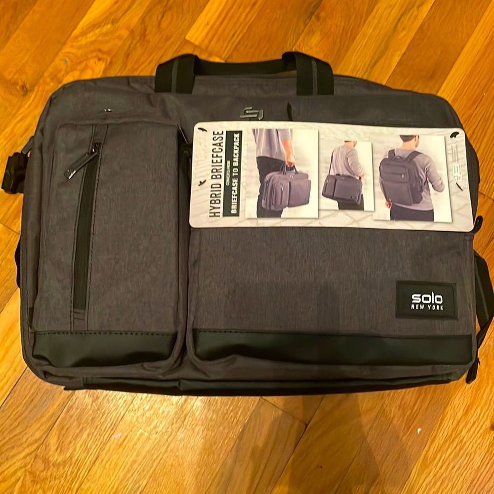Solo New York hybrid briefcase.